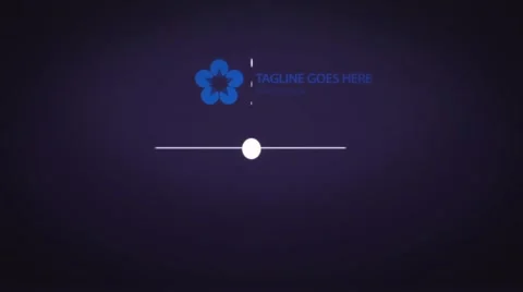 Simple Shape Logo Reveal After Effects stock