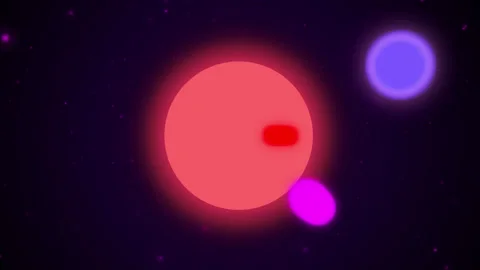 Simple Shape Orbits background. 4K Video Video stock 150714633