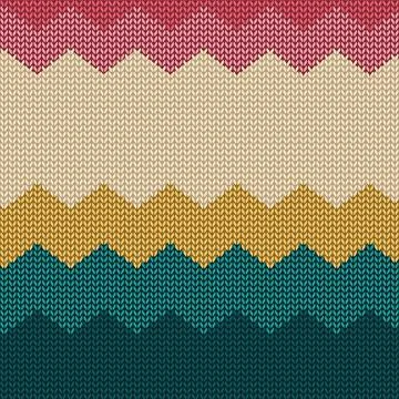 Simple shapes seamless pattern back calm colors Stock Illustration