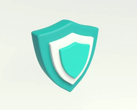 Simple Shield icon. Network security icon Stock Illustration