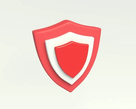 Simple Shield icon. Network security icon Stock Illustration