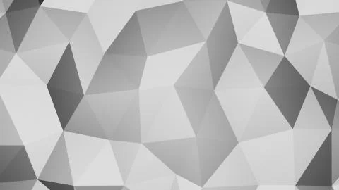 Simple Shiny Abstract Triangular Surface Grid Tile Shapes Moving Illustrazione stock