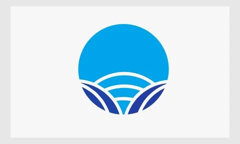 Simple Sign Design with Clean Lines Subtle Aesthetics Stock Illustration