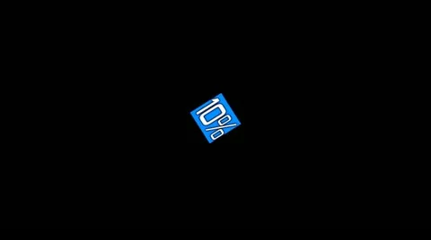 Simple sign for discounts end alpha channel Stock-Footage 12592308