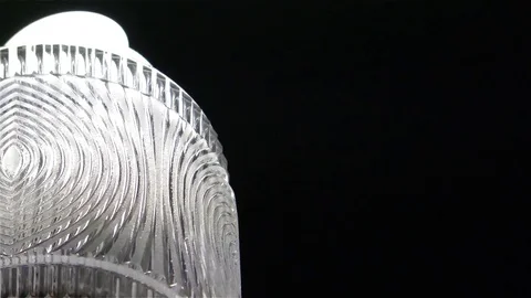 Simple Silver Lamp Stock-Footage 71762256