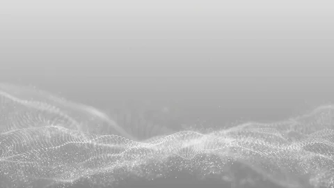 Simple silver white background christmas blurred beautiful shiny lights Stock Footage 94861387