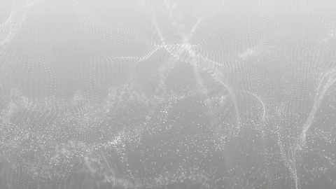 Simple silver white background christmas blurred beautiful shiny lights Stock Footage 94861543