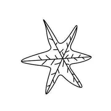 Simple single vector illustration of new year star. Stock Illustration