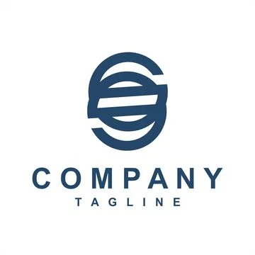 Simple SIO, SO initials company logo Stock Illustration