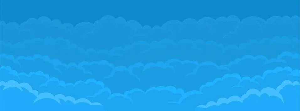 Simple sky background Stock Illustration