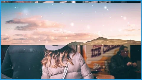 Simple Slideshow After Effects stock