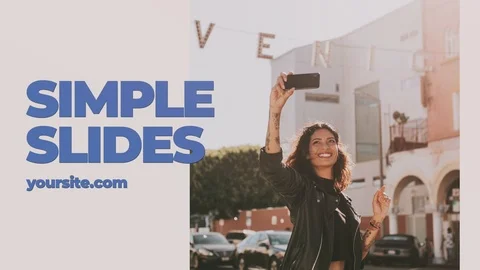 Simple Slideshow Stock After Effects