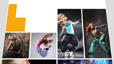 Simple Slideshow Tower Promo Stock After Effects