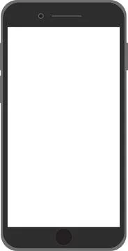 Simple Smartphone Illustration Stock Illustration