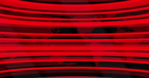 Simple smooth news background with map news studio. Newsroom background for news Stock Footage 337415065