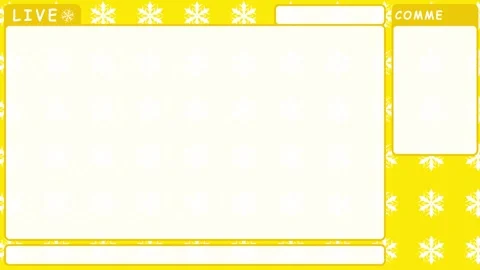 Simple snow crystal Looping streaming background. 1080p (1) Stock Footage 258881348