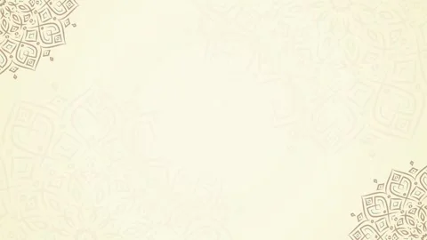 Simple Soft Minimalist Ethnic Mandala Background Design with Subtle Details Stock Footage 301403445