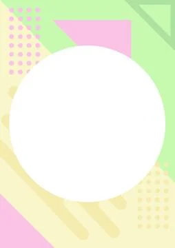 Simple solid and pastel color geometric pattern background 스톡 일러스트