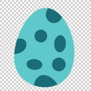 Simple Solid Black Oval Egg Shape On White silhouette Stock Illustration