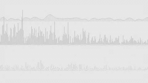 Simple sound equalizer graphic. 스톡 동영상 232229068