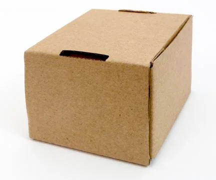 Simple square box Foto stock
