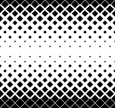 Simple square shape seamless pattern. Vector geometric starlight background. Stock Illustration