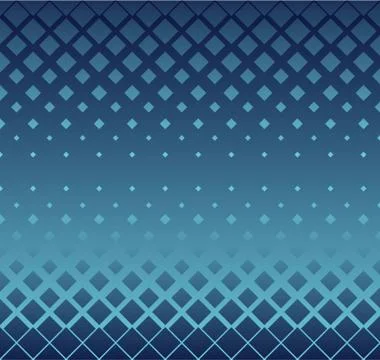 Simple square shape seamless pattern. Vector geometric starlight background. Illustrazione stock