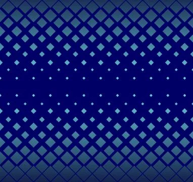 Simple square shape seamless pattern. Vector geometric starlight background. Stock Illustration