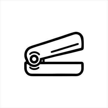 Simple stapler Vector with Minimalist and modern design Stock Illustration