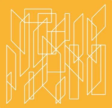 Simple straight lines background in rectangular shapes. 库存插图