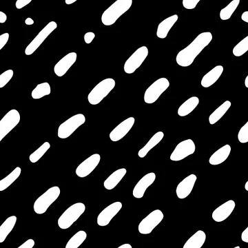 Simple stylish seamless hand-made pattern Illustrazione stock