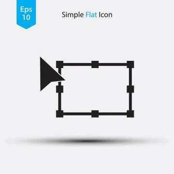 Simple Symbol Of Transformation. Flat Design Style. Vector Illustration 库存插图