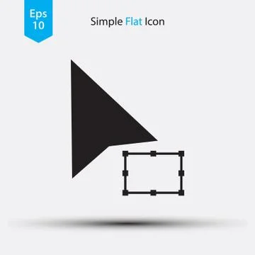 Simple Symbol Of Transformation. Flat Design Style. Vector Illustration 库存插图