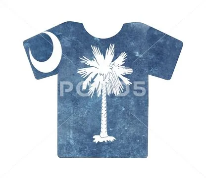 Simple t-shirt, flithy and vintage look Stock Illustration