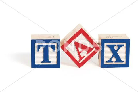 Simple tax Stock Illustration
