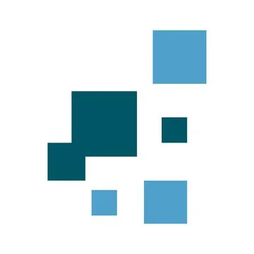Simple tech box digital signage pixel icon tech element vector logo icon illu 스톡 일러스트