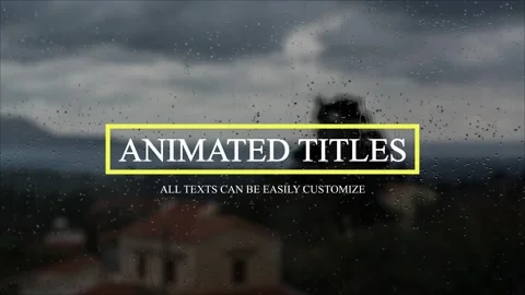 Simple Text Animation After Effects Templates ~ Projects | Pond5