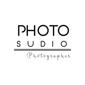 Simple Text Logo Stock Illustration