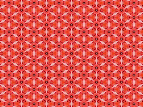 Simple textile colored seamless patterns Stock Illustration