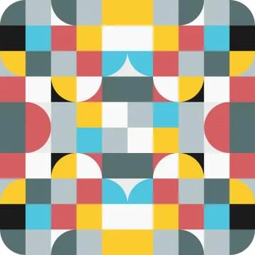 Simple textile print. Seamless vector. Simple Nordic vector pattern. 스톡 일러스트