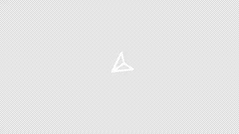Simple thin line white animation of loading arrow icon Stock Footage 275240294