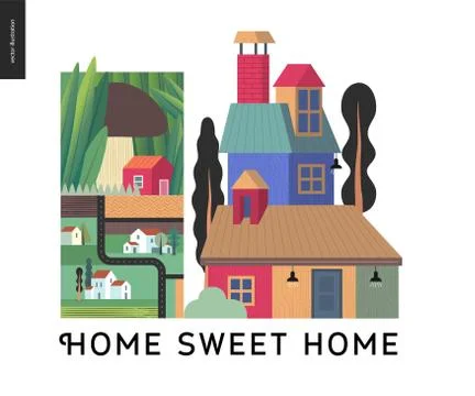 Simple things - color Stock Illustration