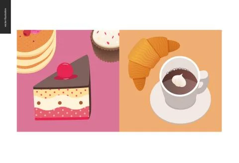 Simple things - meal Stock Illustration