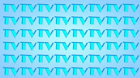 Simple tile background, TV text Stock-Footage 41393277