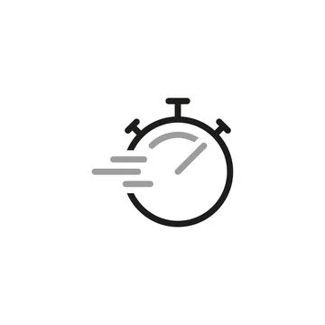 Simple of Timers Related Icons. Timer, speedometer. Vector illustration. Stock Illustration