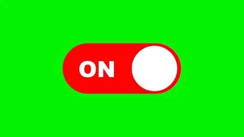 Simple On Off Toggle Stock Footage 158103874