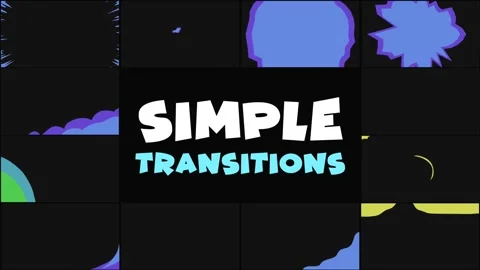 Simple Transitions | After Effects Stock After Effects