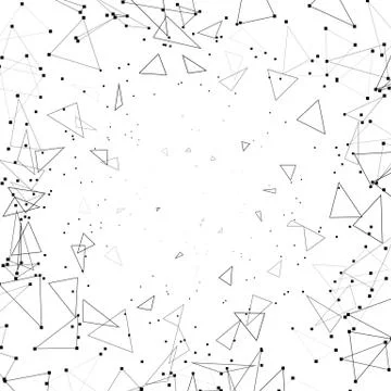 Simple triangular pattern 스톡 일러스트