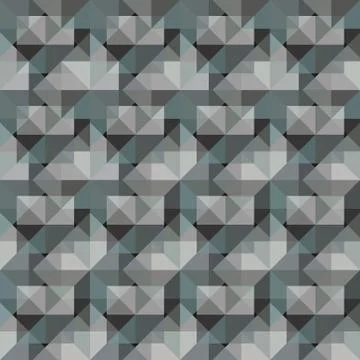 Simple triangular seamless background pattern vector eps10 Stock Illustration