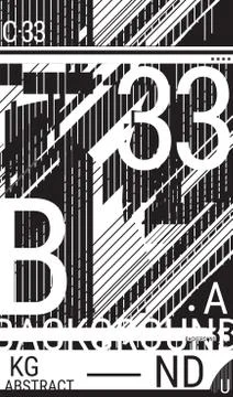 Simple universal geometric design Stock Illustration